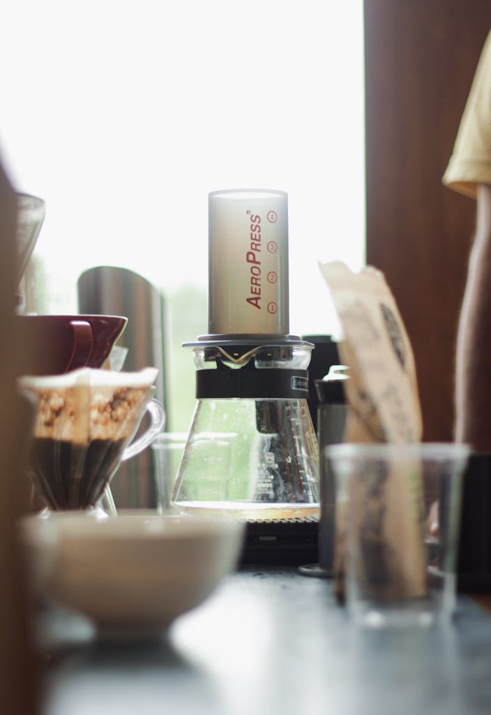 cold brew with an Aeropress